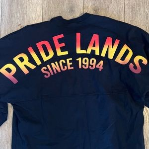 Disney Spirit Jersey Adult M  Long Sleeve Black  Pride Lands Lion King